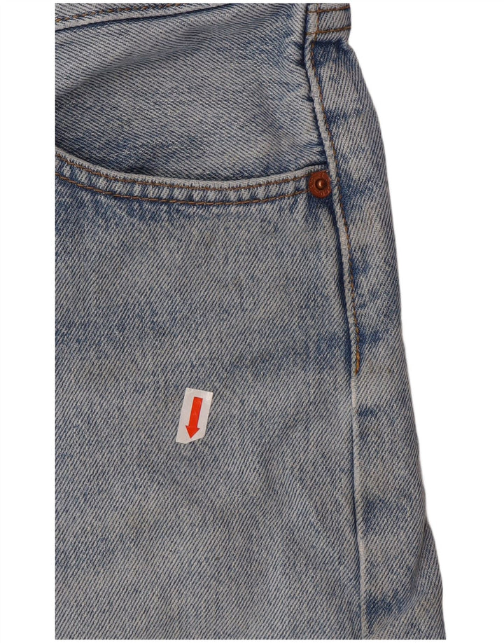 LEVI'S Womens 501 Denim Shorts W33 Large Blue Cotton