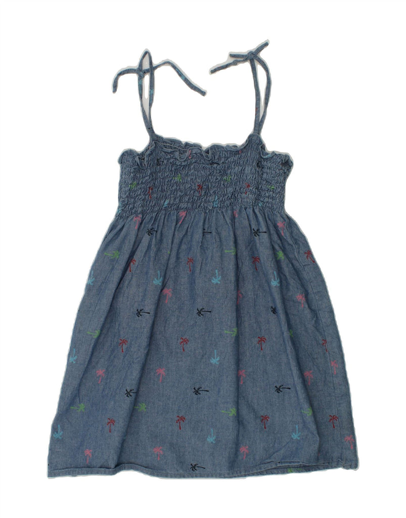 TOMMY HILFIGER Girls Sundress 4-5 Years Blue Floral Cotton | Vintage Tommy Hilfiger | Thrift | Second-Hand Tommy Hilfiger | Used Clothing | Messina Hembry 