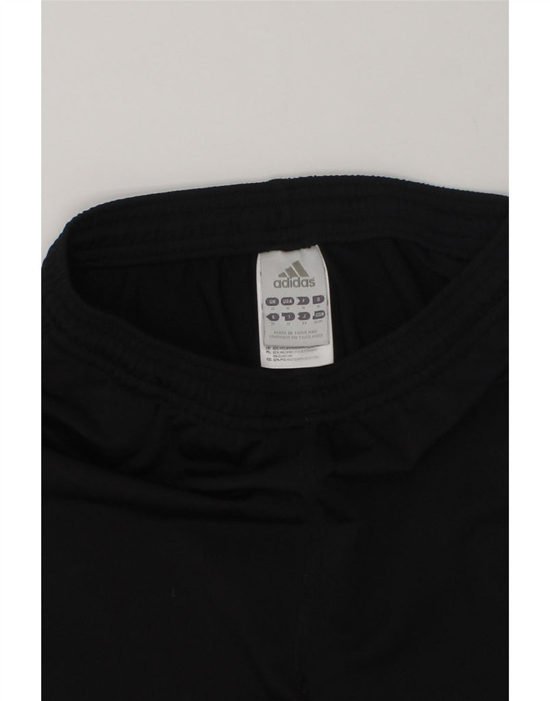 ADIDAS Boys Sport Shorts 7-8 Years Small  Black Polyester | Vintage Adidas | Thrift | Second-Hand Adidas | Used Clothing | Messina Hembry 