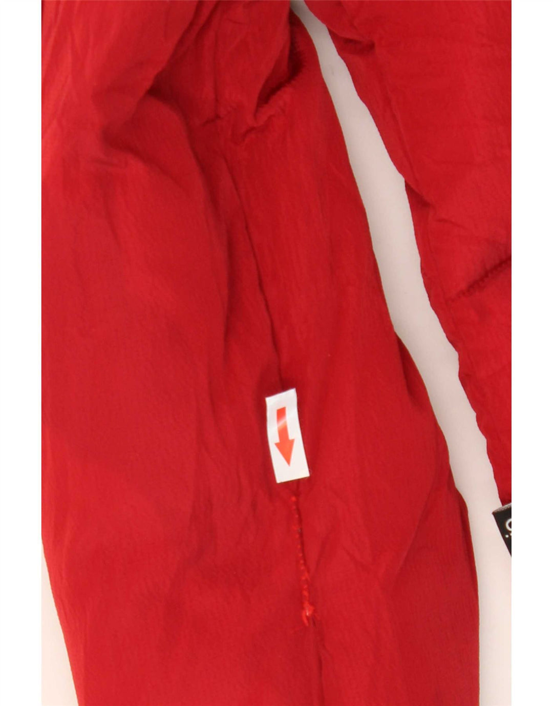KHUJO Womens Padded Jacket UK 6 XS Red Colourblock Polyester