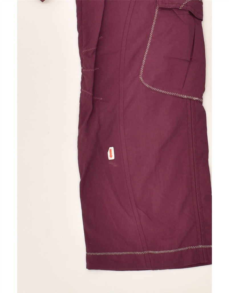 SALEWA Girls Wide Leg Cargo Trousers 6-7 Years W22 L22  Purple Polyamide | Vintage SALEWA | Thrift | Second-Hand SALEWA | Used Clothing | Messina Hembry 