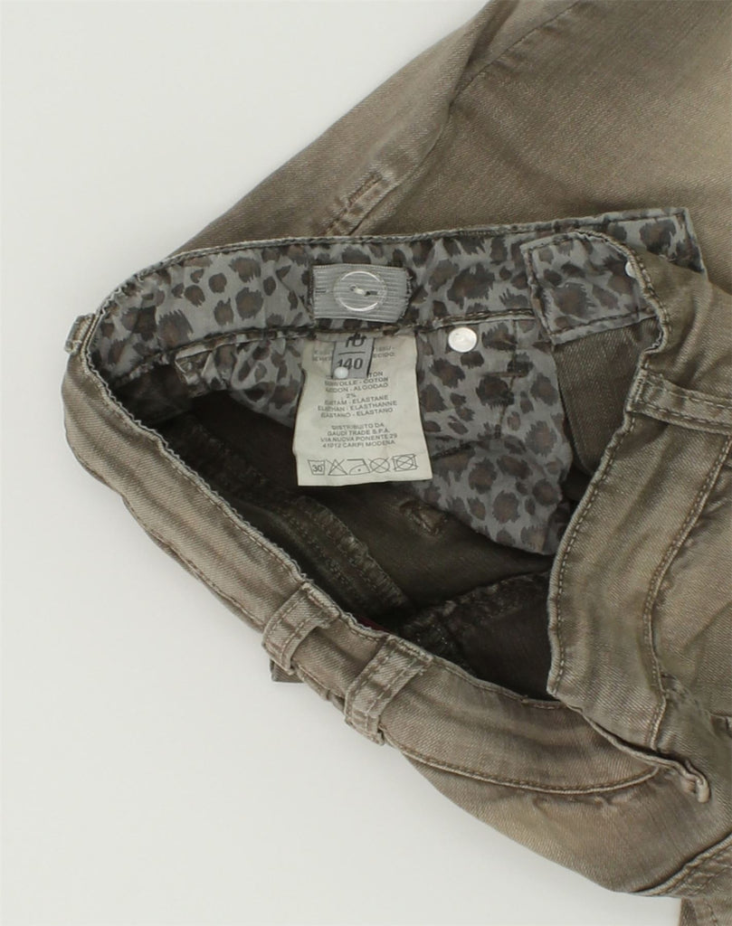 GAUDI Girls Slim Jeans 9-10 Years W24 L26 Grey Cotton | Vintage Gaudi | Thrift | Second-Hand Gaudi | Used Clothing | Messina Hembry 