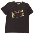 Fila Mens Limited Edition Graphic T-Shirt Top Large Black