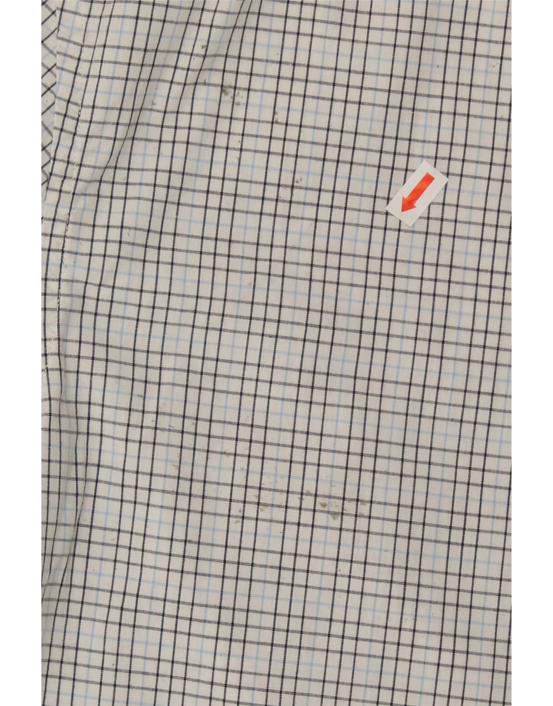 NAUTICA Mens Shirt 2XL White Check Cotton Vintage Nautica and Second-Hand Nautica from Messina Hembry 