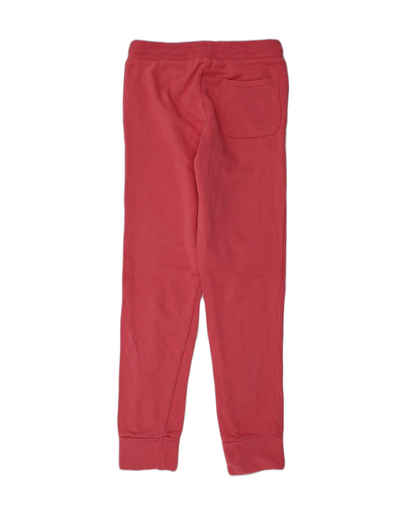 TOMMY HILFIGER Girls Tracksuit Trousers Joggers 11-12 Years Red | Vintage Tommy Hilfiger | Thrift | Second-Hand Tommy Hilfiger | Used Clothing | Messina Hembry 