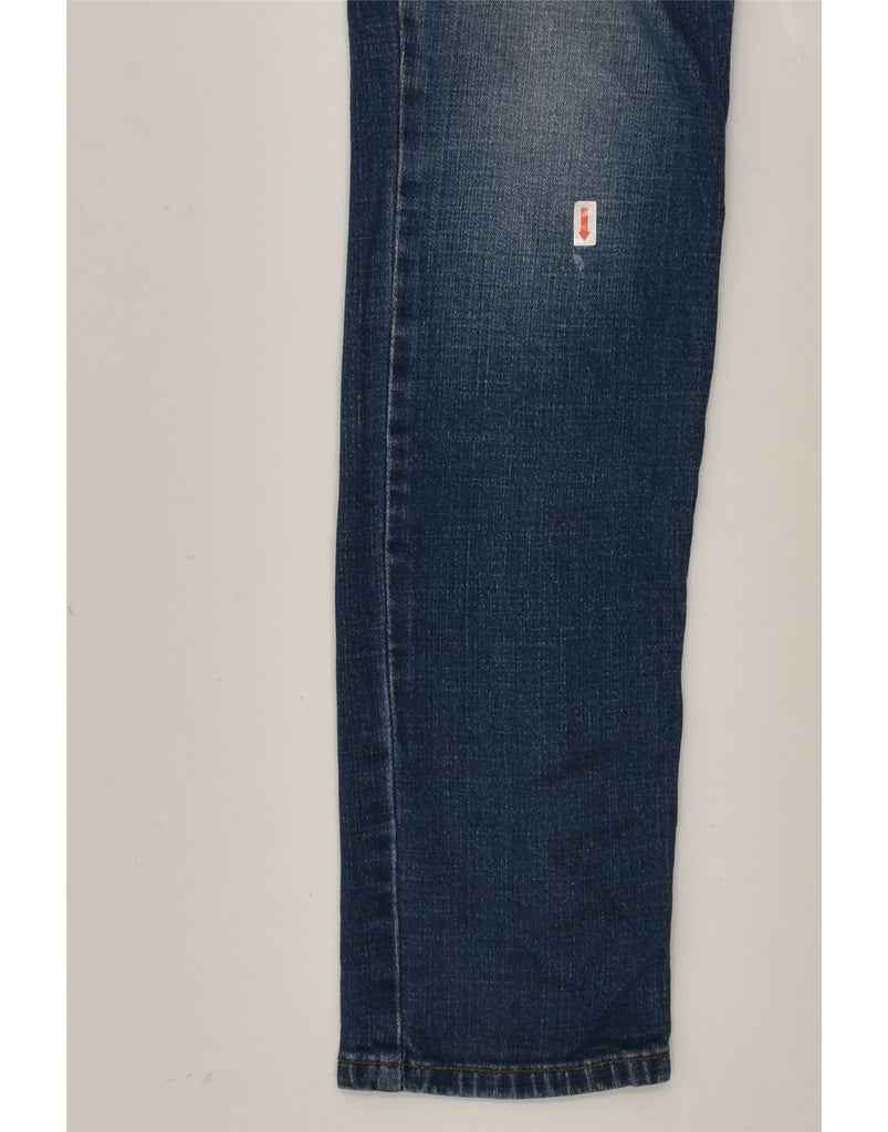 LEVI'S Womens 524 Too Superlow Skinny Jeans W28 L32 Blue Cotton | Vintage Levi's | Thrift | Second-Hand Levi's | Used Clothing | Messina Hembry 