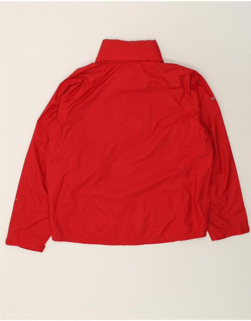 COLUMBIA Mens Rain Jacket UK 40 Large Red Nylon | Vintage Columbia | Thrift | Second-Hand Columbia | Used Clothing | Messina Hembry 