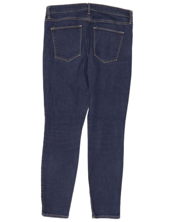 Gap Womens Skinny Jeans W30 L27 Navy Blue Cotton