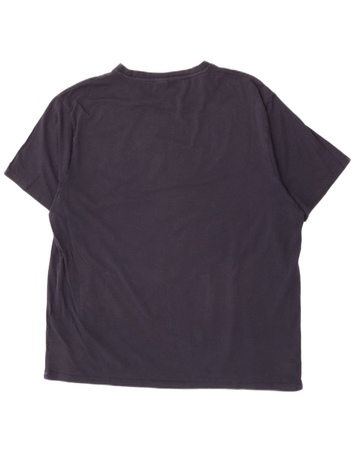 North Sails Mens T-Shirt Top 3XL Navy Blue Cotton