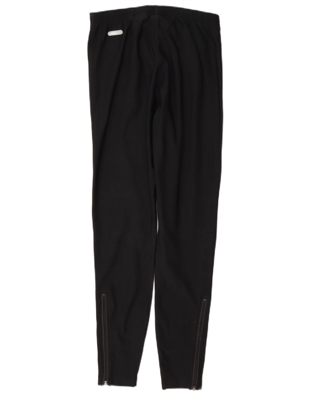 Nike Womens Dri Fit Leggings UK 14 Medium Navy Blue Polyester