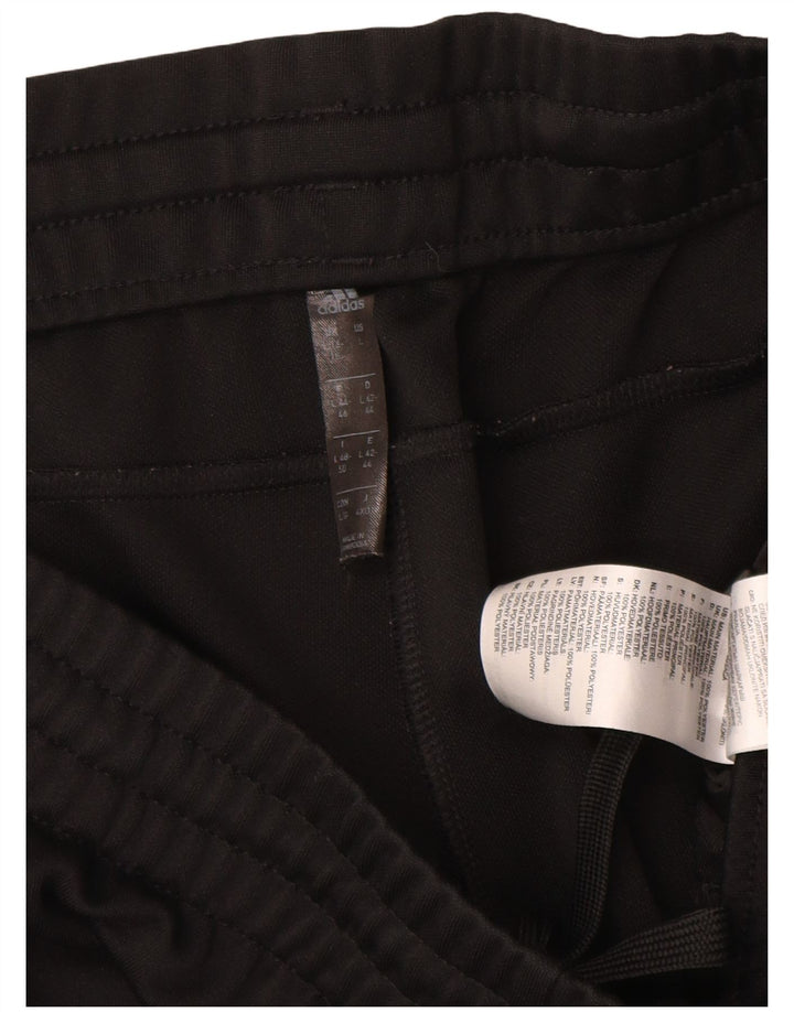 Adidas Womens Tracksuit Trousers UK 16/18 Large  Black Polyester