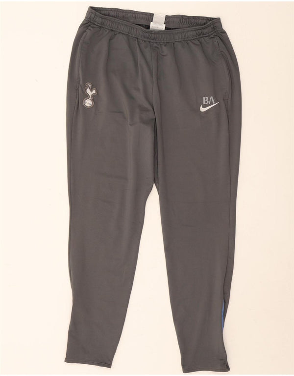 Nike Mens Tottenham Hotspur Tracksuit Trousers Large Grey Polyester