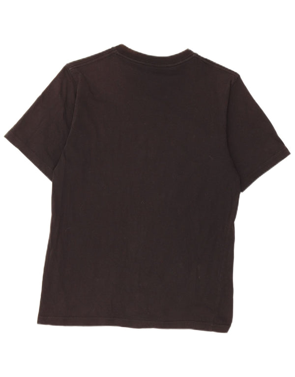 Vans Boys Custom Fit Graphic T-Shirt Top 12-13 Years Black Cotton