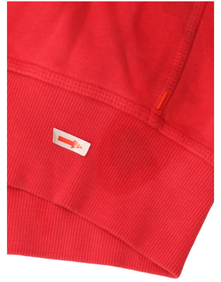 Superdry Mens Graphic Hoodie Jumper Large Red