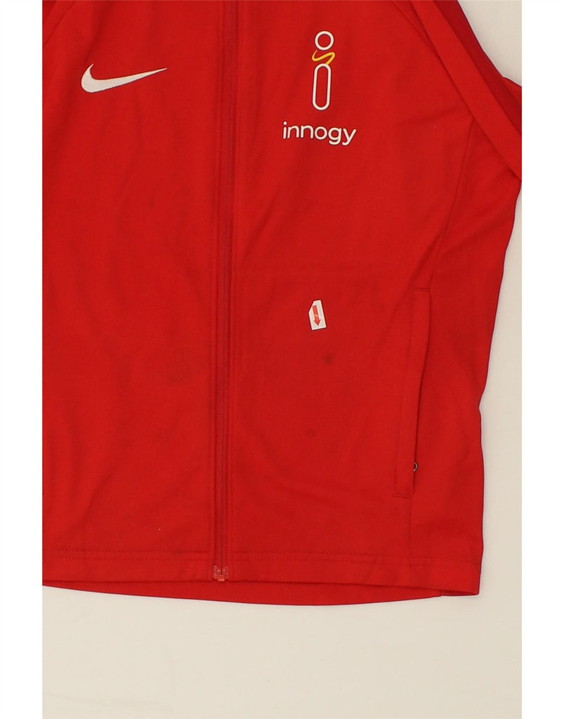 NIKE Boys Dri Fit Graphic Tracksuit Top Jacket 8-9 Years Small  Red | Vintage Nike | Thrift | Second-Hand Nike | Used Clothing | Messina Hembry 