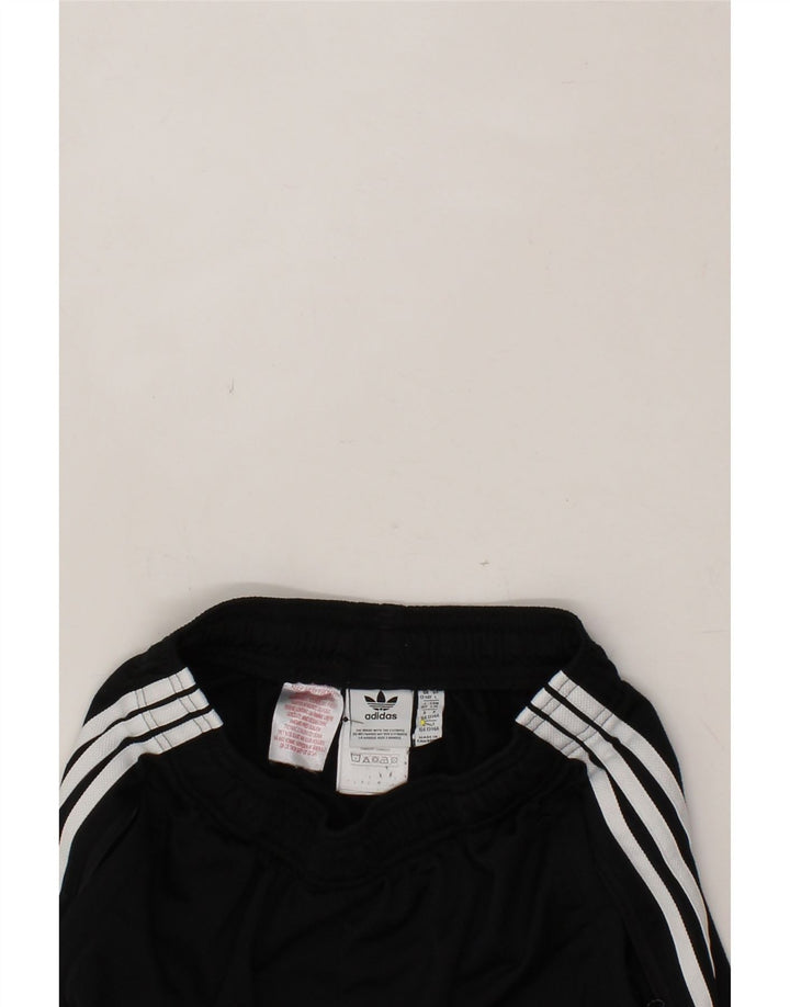 ADIDAS Boys Sport Shorts 13-14 Years Black Polyester Vintage Adidas and Second-Hand Adidas from Messina Hembry 
