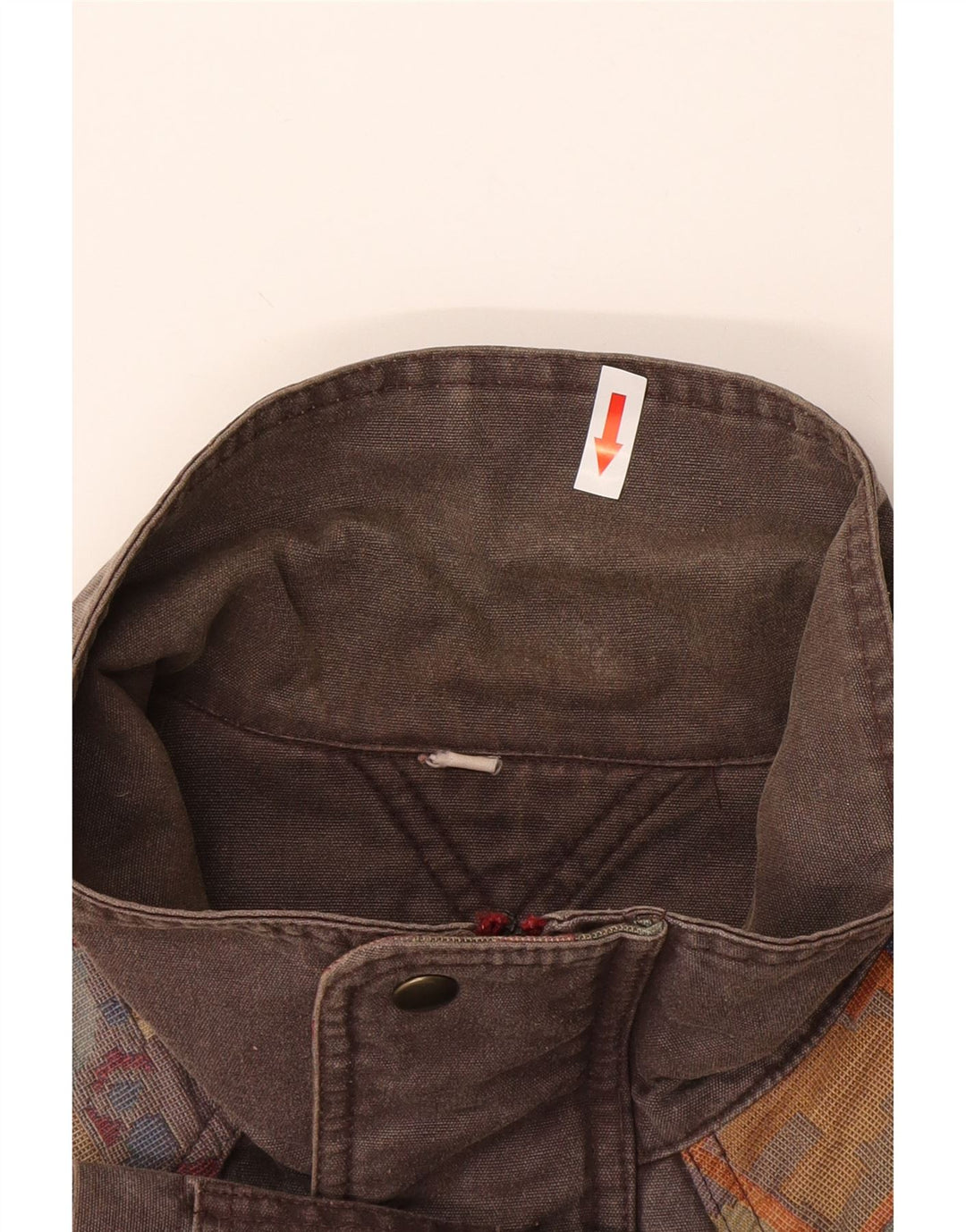 SALEWA Mens Utility Jacket UK 42 XL Grey Colourblock Cotton