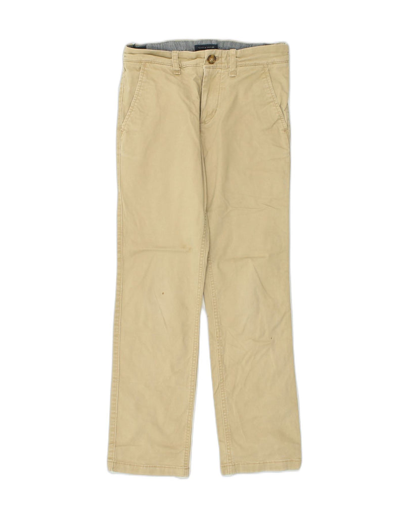 TOMMY HILFIGER Boys Straight Chino Trousers 11-12 Years W26 L25 Beige | Vintage Tommy Hilfiger | Thrift | Second-Hand Tommy Hilfiger | Used Clothing | Messina Hembry 