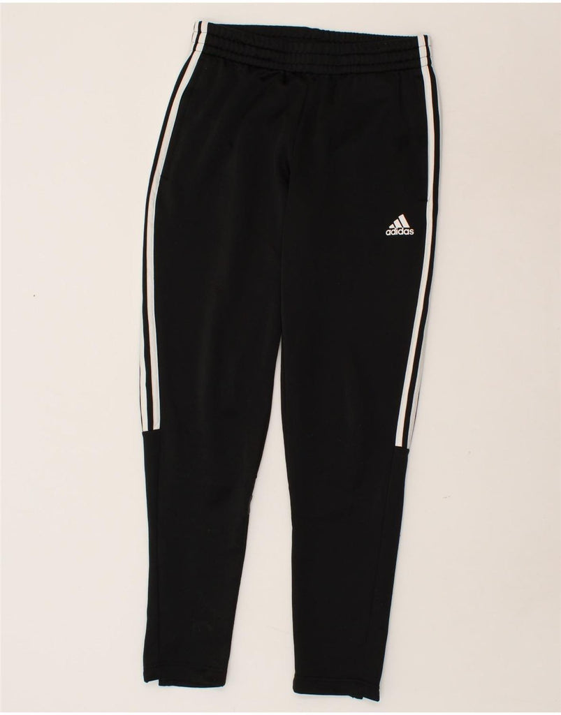 ADIDAS Mens Aeroready Tracksuit Trousers Small Black Polyester | Vintage Adidas | Thrift | Second-Hand Adidas | Used Clothing | Messina Hembry 