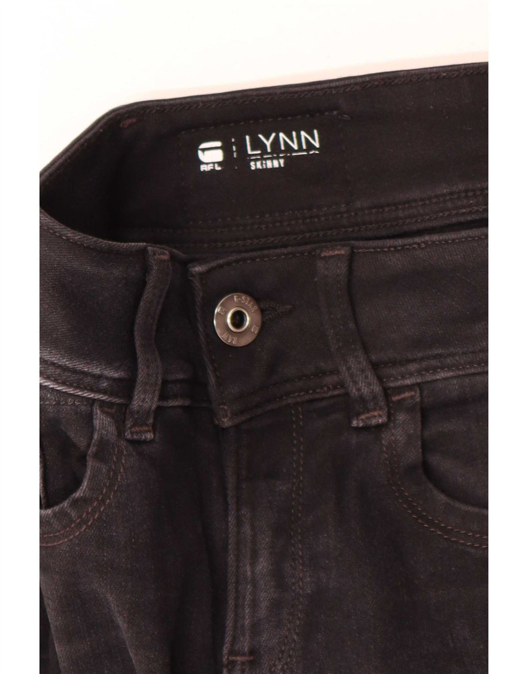 G-Star Womens Lynn Skinny Jeans W30 L30 Black
