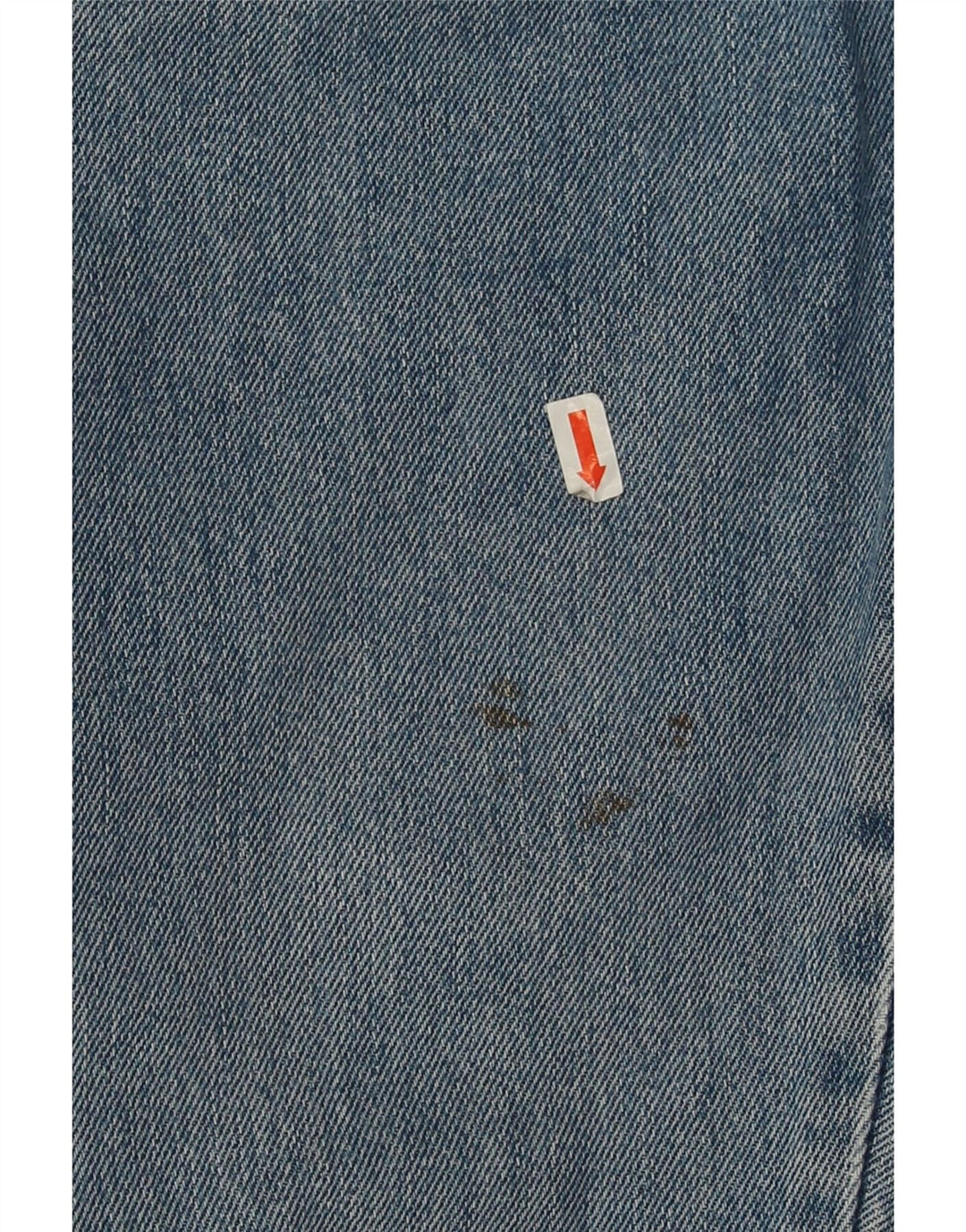 Wrangler Mens Regular Fit Straight Jeans W32 L32 Blue Cotton