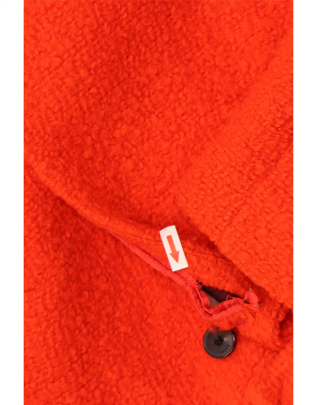 Karen Millen Womens Overcoat UK 8 Small Red Wool