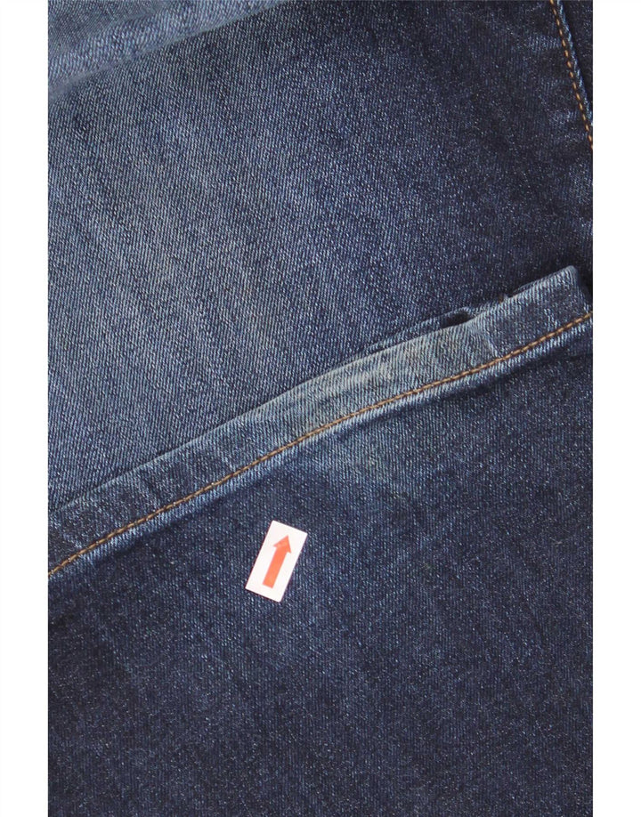 Wrangler Mens Texas Stretch Straight Jeans W38 L30 Blue Cotton