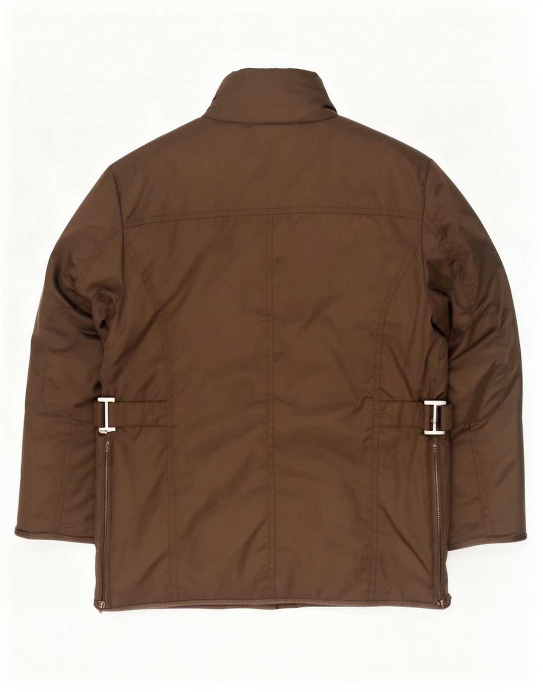 Nangaparbat Mens Padded Utility Jacket UK 42/44 XL Brown Polyamide