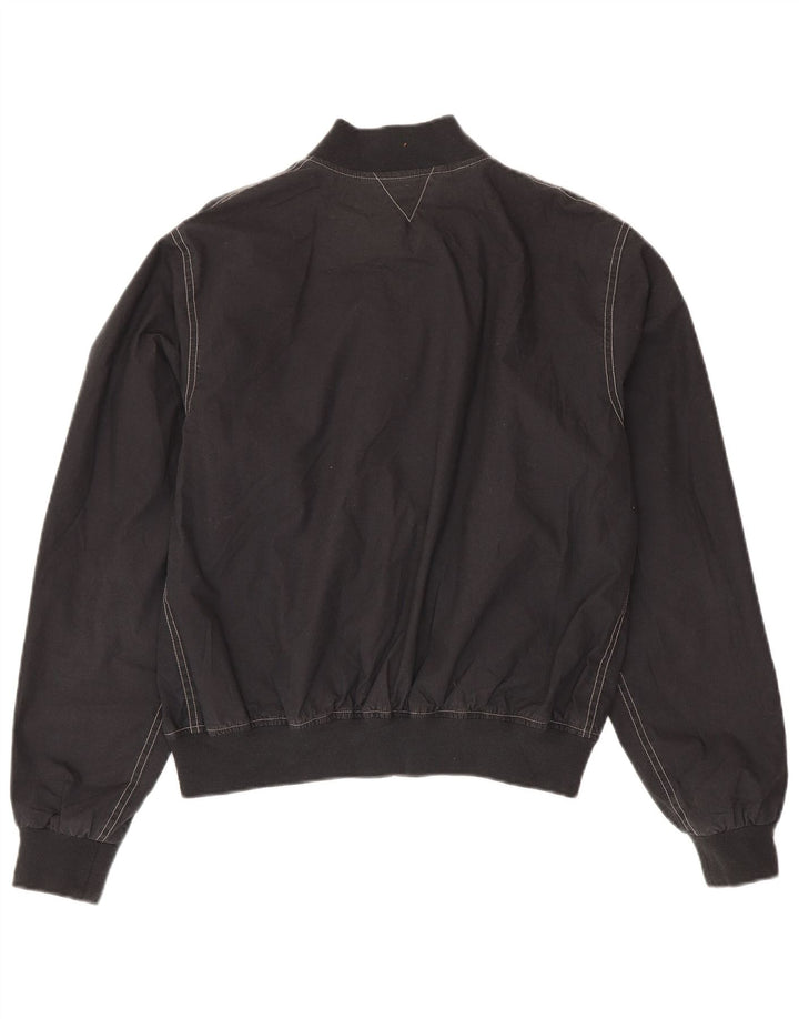 Wrangler Mens Bomber Jacket UK 38 Medium Black