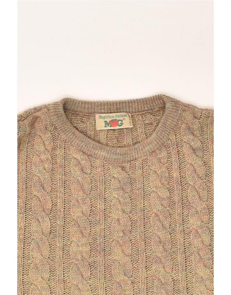 VINTAGE Womens Crew Neck Jumper Sweater UK 18 XL Brown | Vintage Vintage | Thrift | Second-Hand Vintage | Used Clothing | Messina Hembry 