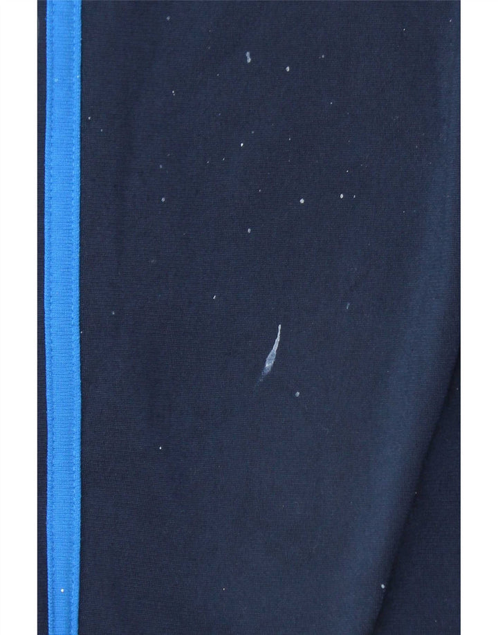 Adidas Mens Tracksuit Trousers Medium Navy Blue Polyester
