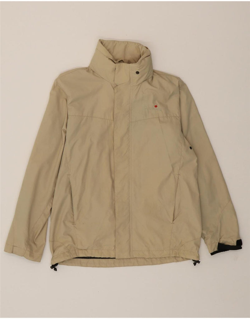 CANADIAN Boys Rain Jacket 11-12 Years Beige Nylon Vintage Canadian and Second-Hand Canadian from Messina Hembry 
