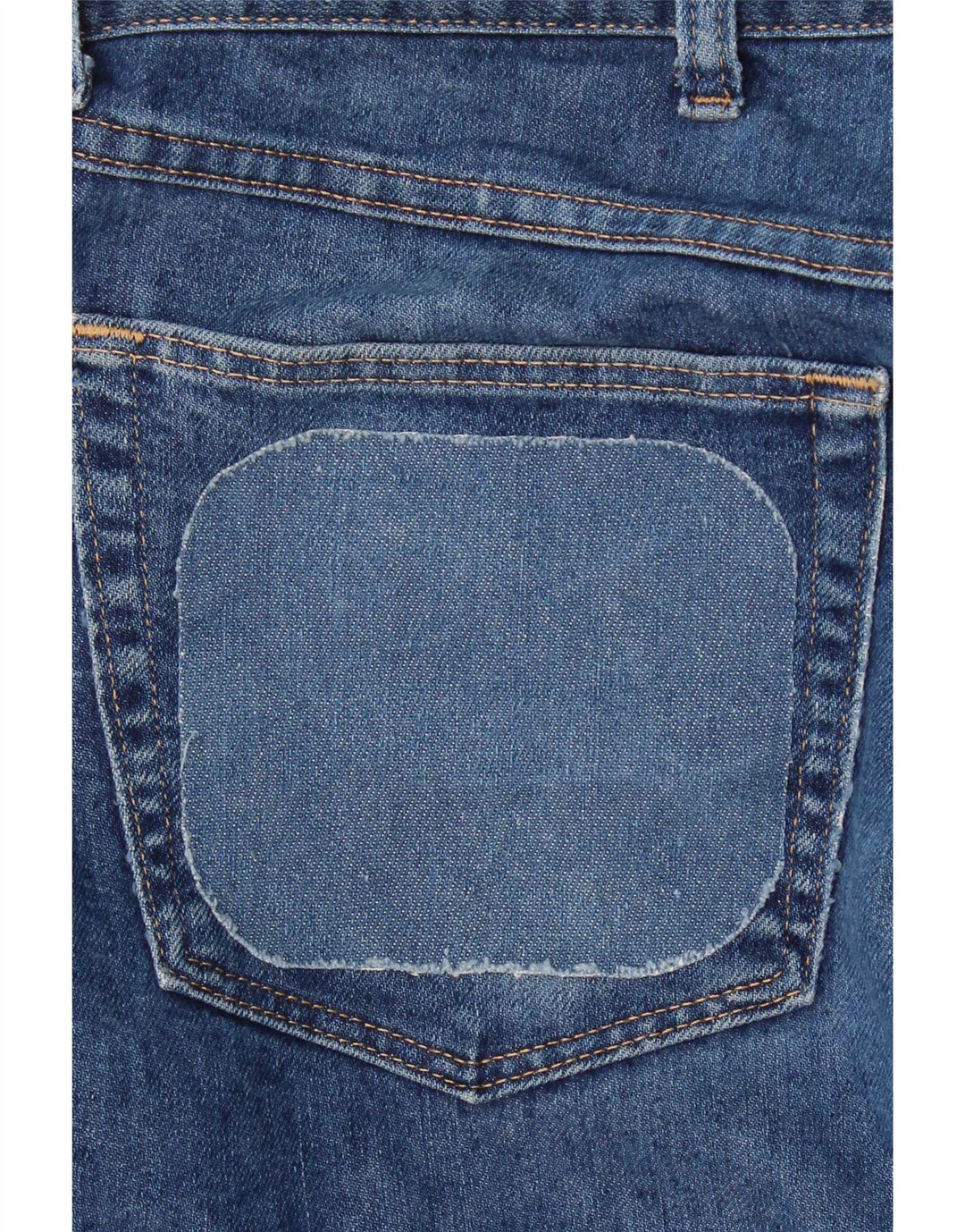 Wrangler Womens Regular Fit Straight Jeans W40 L29 Blue Cotton