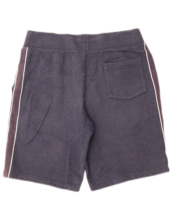 Jack Wills Mens Graphic Sport Shorts Medium Navy Blue Flecked Cotton