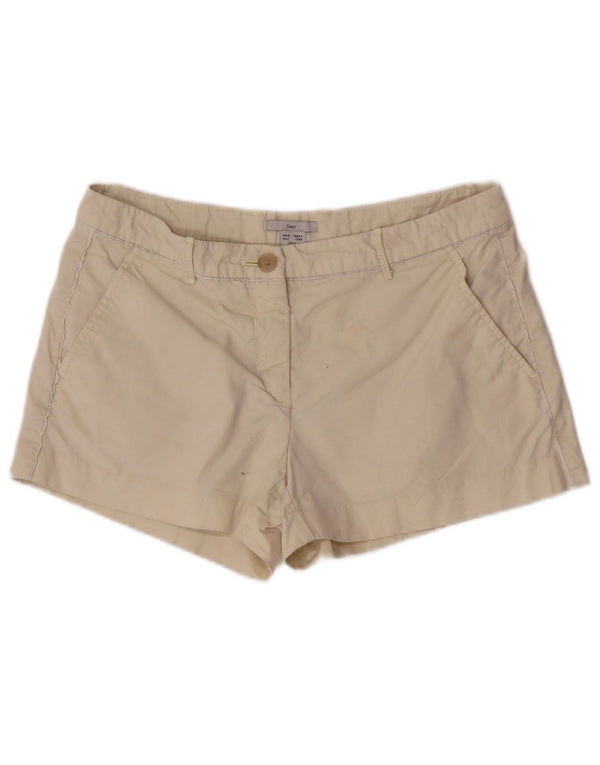 Gap Womens Low Waist Chino Shorts UK 6 XS W28 Beige Cotton