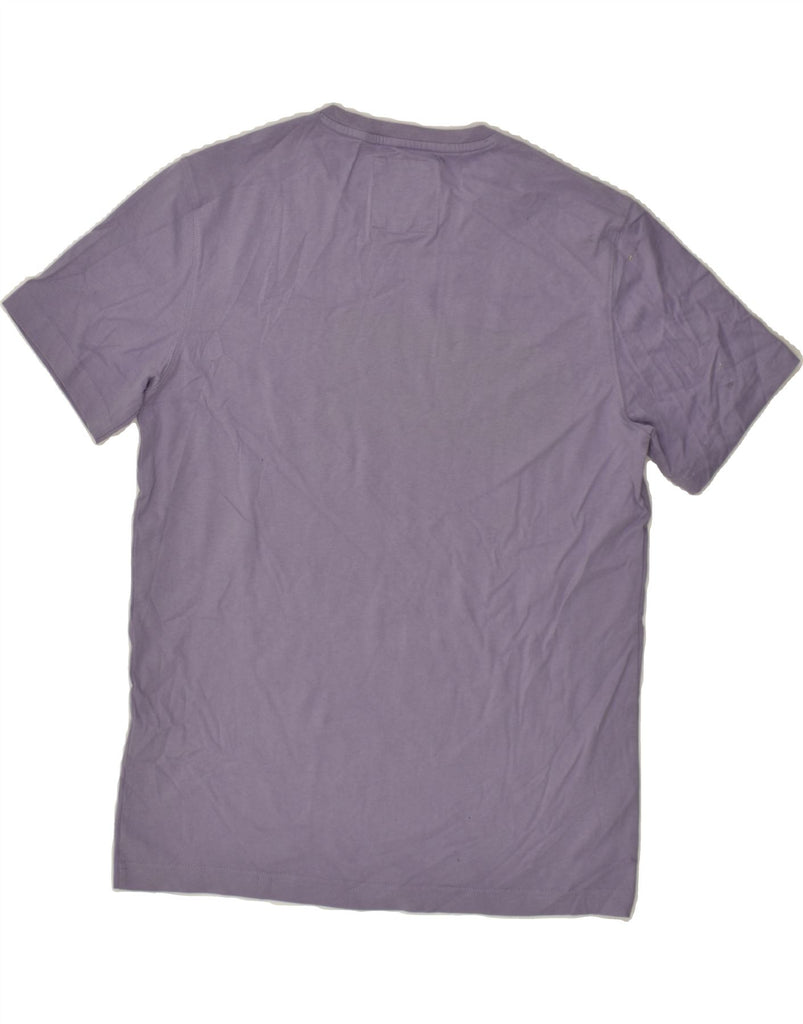 CREW CLOTHING Mens T-Shirt Top Medium Purple Cotton | Vintage Crew Clothing | Thrift | Second-Hand Crew Clothing | Used Clothing | Messina Hembry 