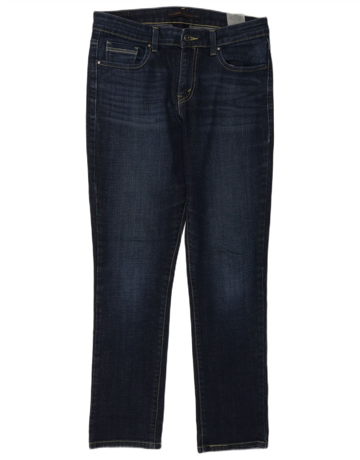 Levi's Womens Slim Jeans US 8 Medium W30 L29 Navy Blue Cotton