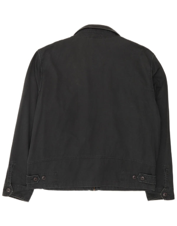 Rifle Mens Bomber Jacket UK 42 XL Navy Blue Cotton