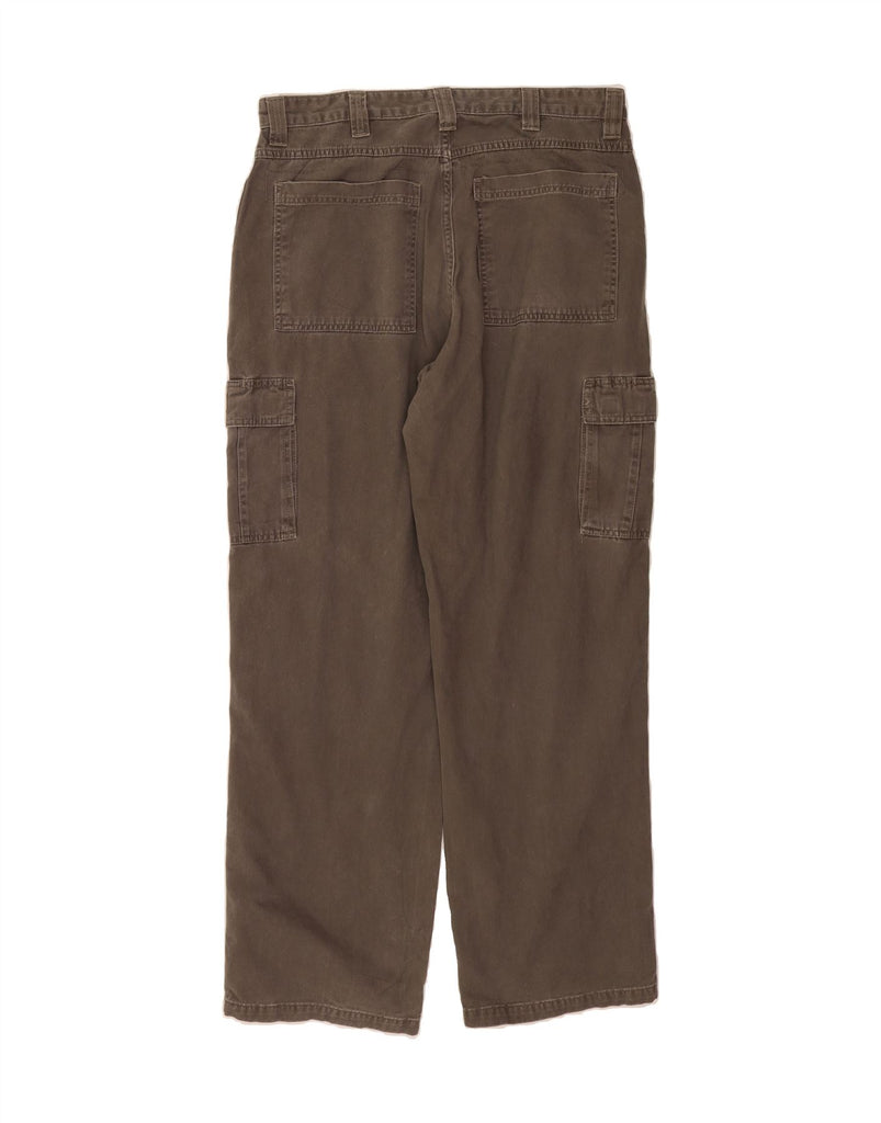 WRANGLER Mens Straight Cargo Trousers W34 L34 Grey Cotton Vintage Wrangler and Second-Hand Wrangler from Messina Hembry 