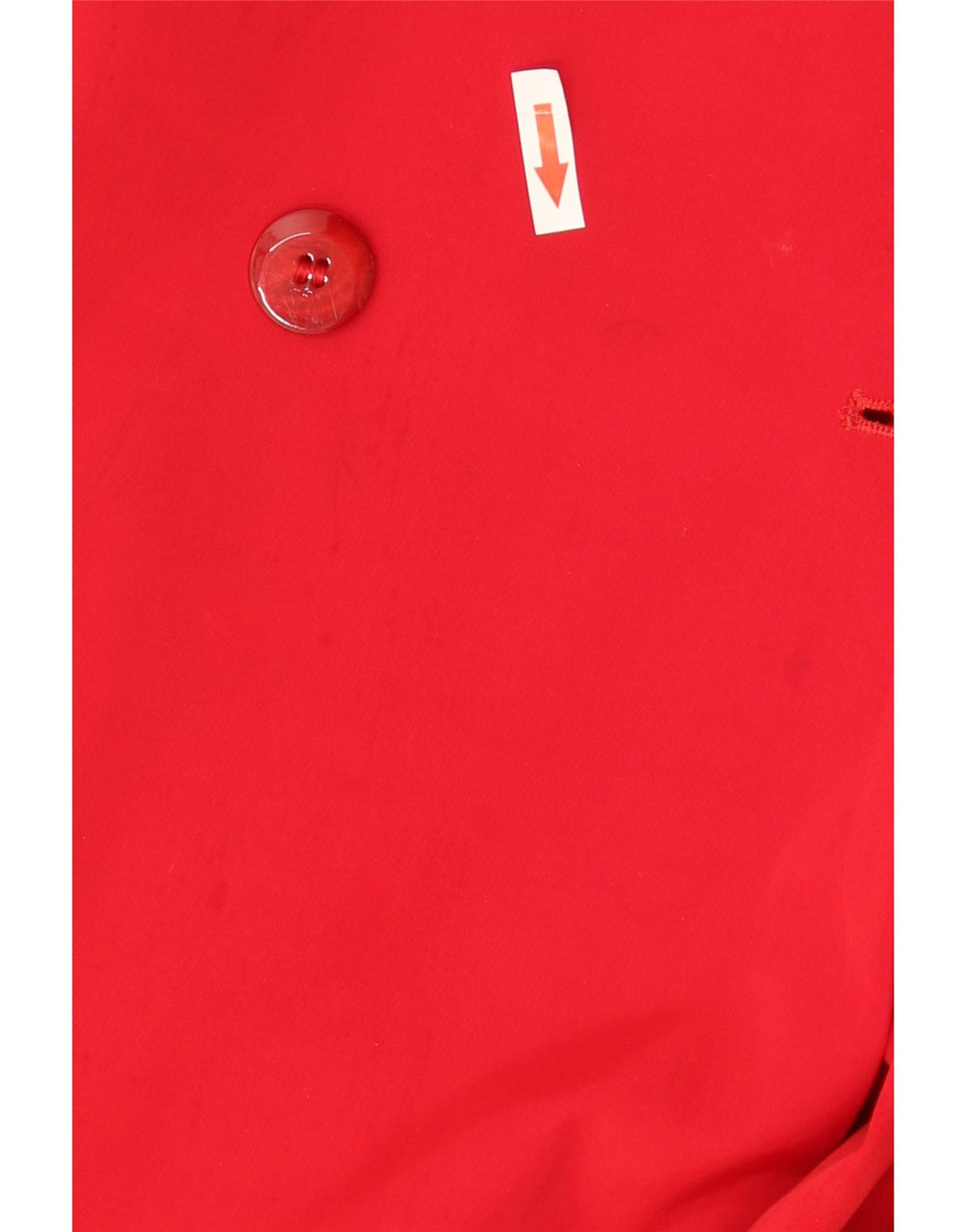 Marina Rinaldi Womens Double Breasted Trench Coat UK 16 Large Red