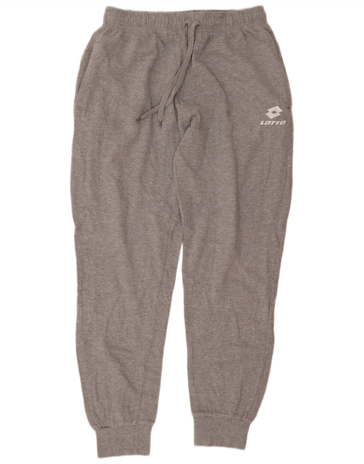 Lotto Mens Tracksuit Trousers Joggers Large Grey