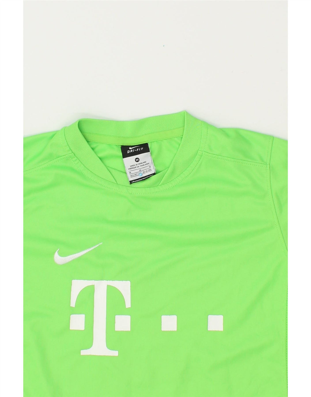NIKE Boys Dri Fit Graphic T-Shirt Top 10-11 Years Medium  Green Polyester Vintage Nike and Second-Hand Nike from Messina Hembry 