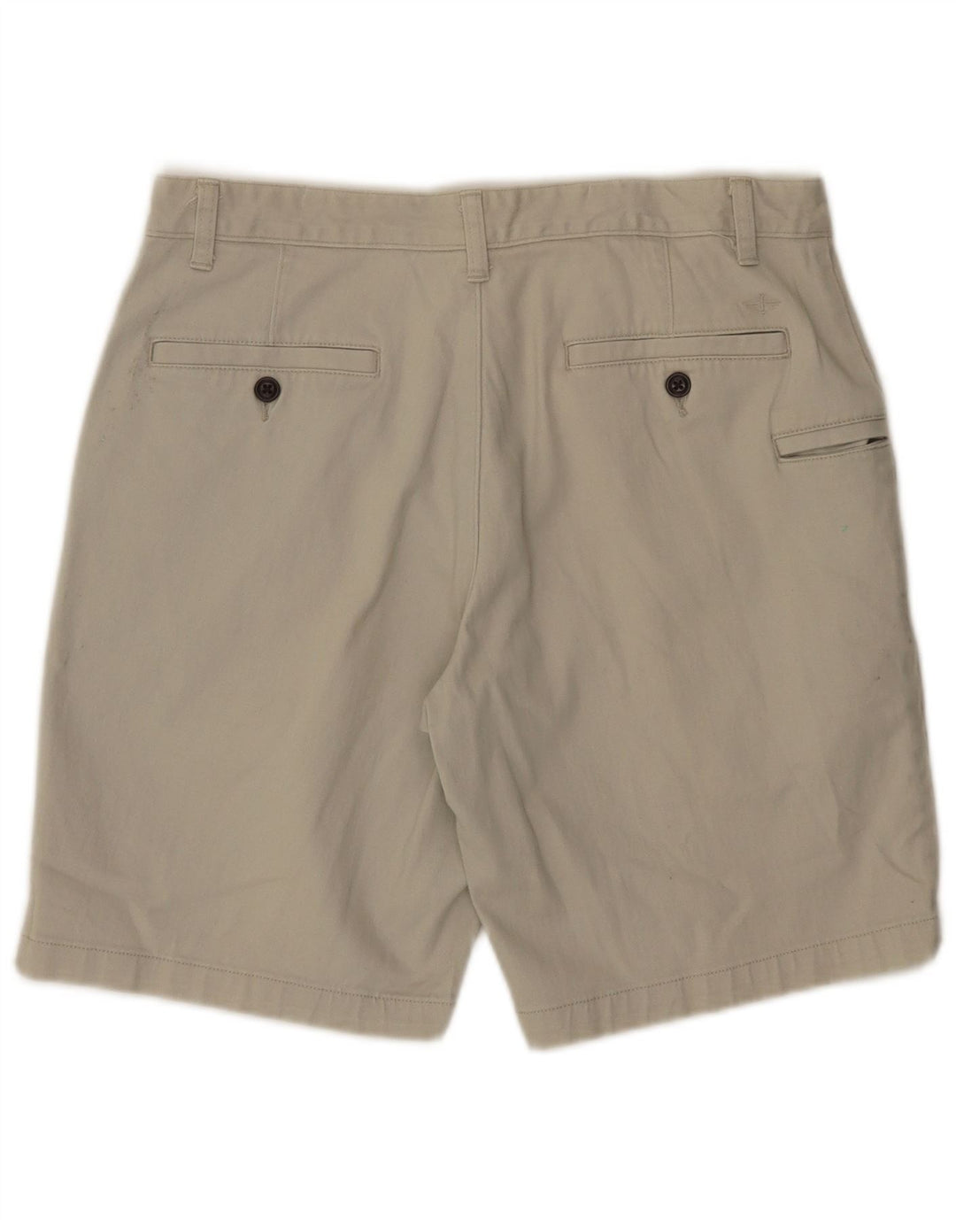 DOCKERS Mens Cargo Shorts W33 Medium  Beige Cotton