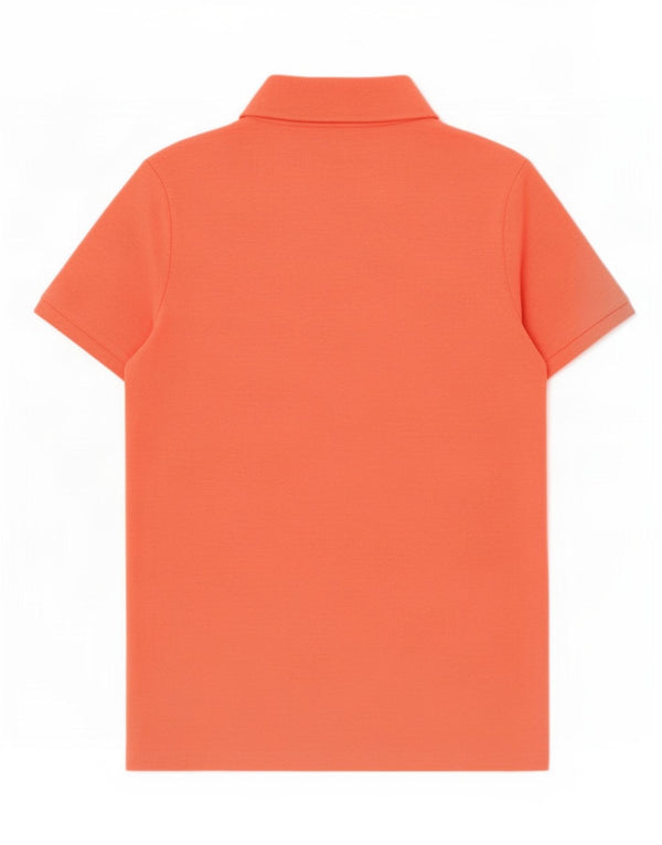 Lotto Womens Polo Shirt UK 14 Large Orange Polyester