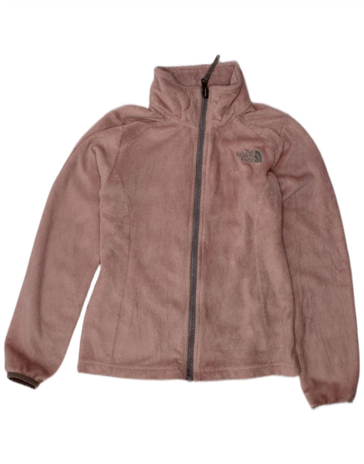 THE NORTH FACE Girls Fleece Jacket 7-8 Years Small Pink Polyester
