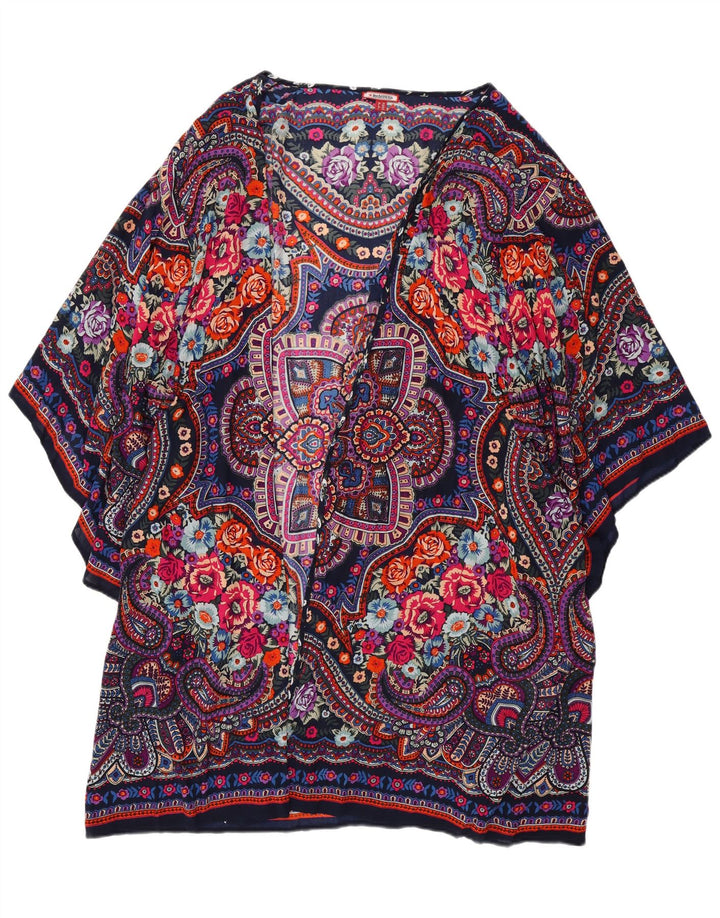 JOE BROWNS Womens Beach Oversized Cardigan Top UK 18 XL Multicoloured