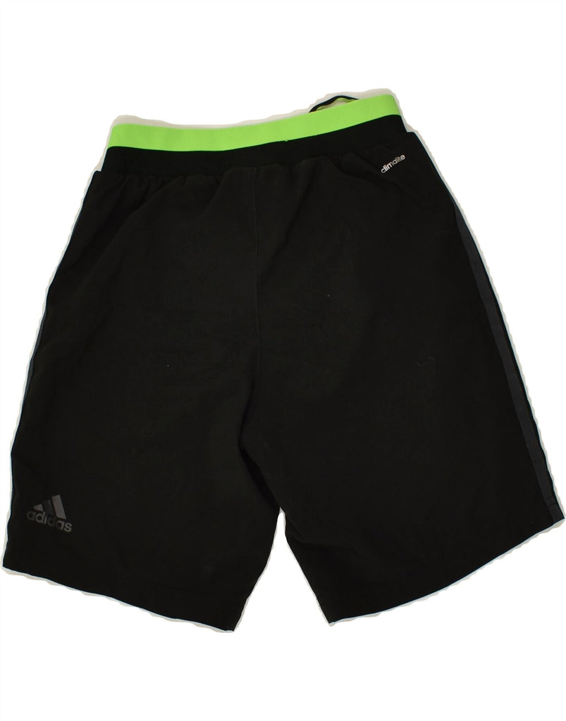 ADIDAS Boys Sport Shorts 9-10 Years Black Polyester | Vintage Adidas | Thrift | Second-Hand Adidas | Used Clothing | Messina Hembry 