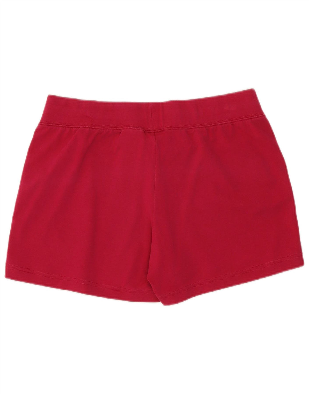 Nike Womens Sport Shorts UK 14 Medium Pink Cotton
