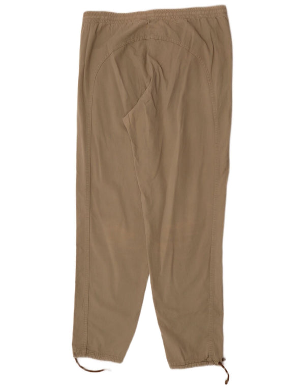 Think Pink Womens Straight Chino Trousers UK 12 Medium W30 L30 Beige