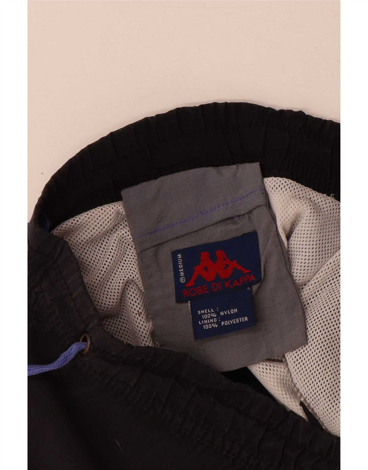 Kappa Mens Swimming Shorts Medium Black Nylon